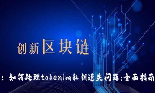 : 如何处理tokenim私钥遗失问题：全面指南