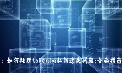 : 如何处理tokenim私钥遗失问题：全面指南