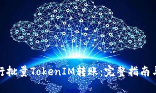 : 如何进行批量TokenIM转账：完整指南与实用技巧