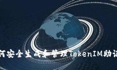 如何安全生成和管理TokenIM助记词
