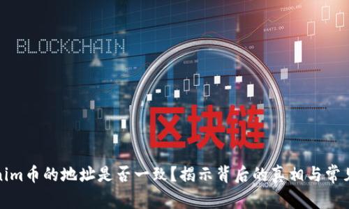 Tokenim币的地址是否一致？揭示背后的真相与常见误区