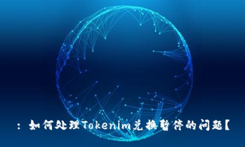 : 如何处理Tokenim兑换暂停的问题？