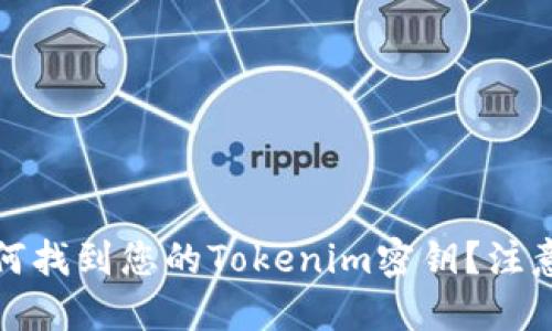 彻底揭秘：如何找到您的Tokenim密钥？注意安全与隐私！
