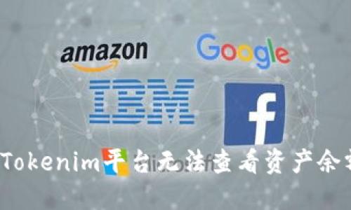 如何解决Tokenim平台无法查看资产余额的问题？