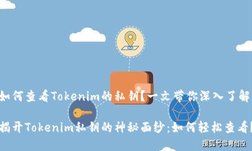 如何查看Tokenim的私钥？一文带你深入了解

揭开Tokenim私钥的神秘面纱：如何轻松查看？