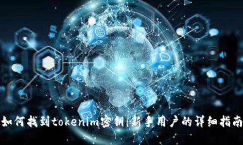 如何找到tokenim密钥：新手用户的详细指南